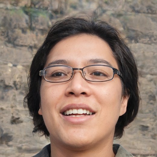 AI-generated headshot for an illustrative example, not a real person